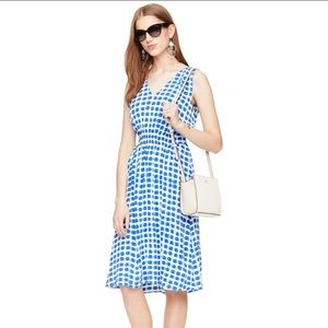 Kate Spade Island Stamp Tie Back Dress